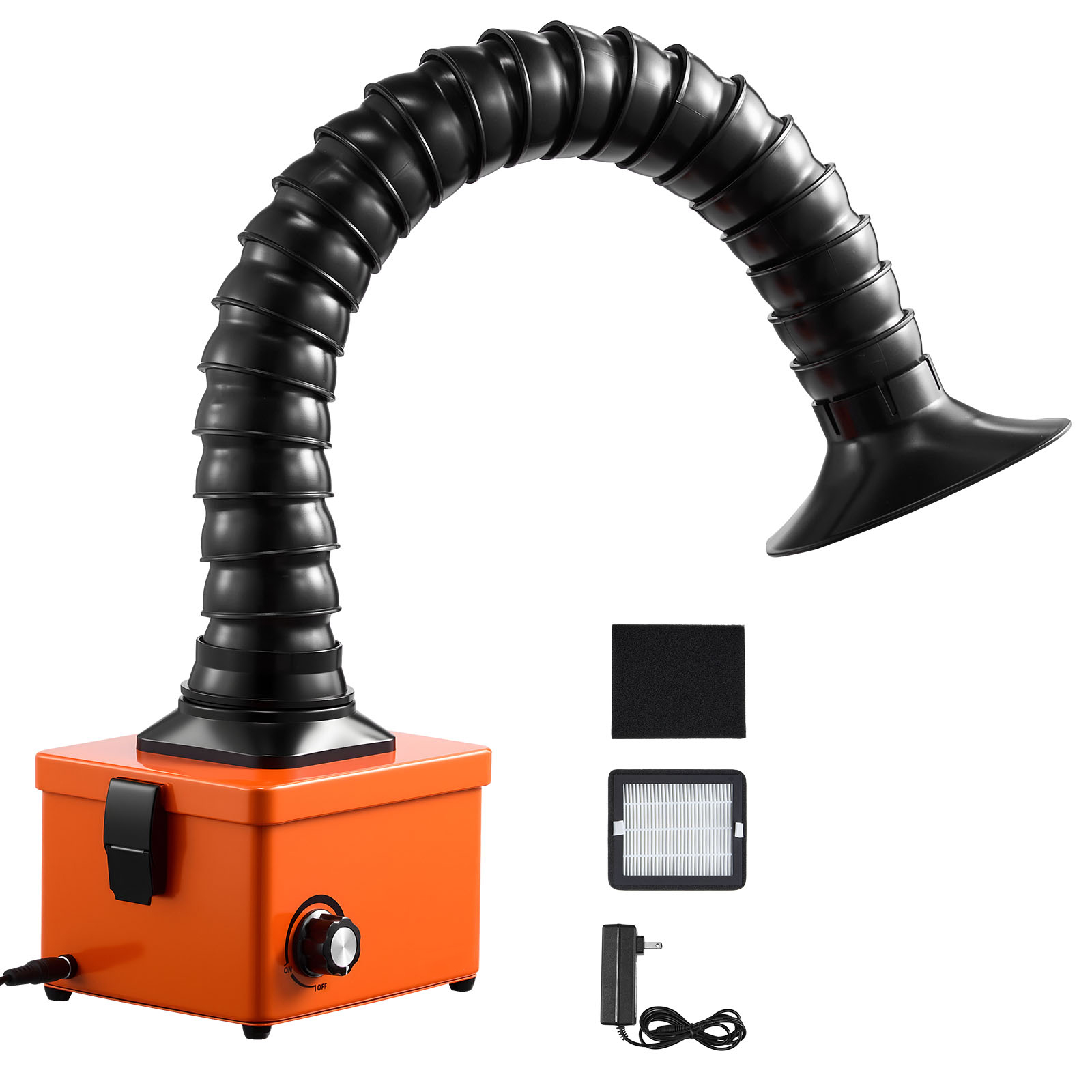 Fume Extractor Laser - SucceBuy Lötdampfabsauger 40W Bürstenloser Lötrauch-Absorber mit
