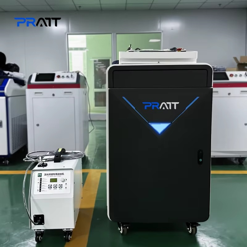 Handheld Laser Welding Machine - Pratt CNC 4-in-1 Tragbarer Laser-Schweißer, -Schneider,