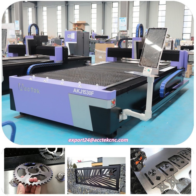 Industrial Laser Metal Cutting Machine - 1500W 2kW 3kW 6kW Industrieller CNC-Laserschneider