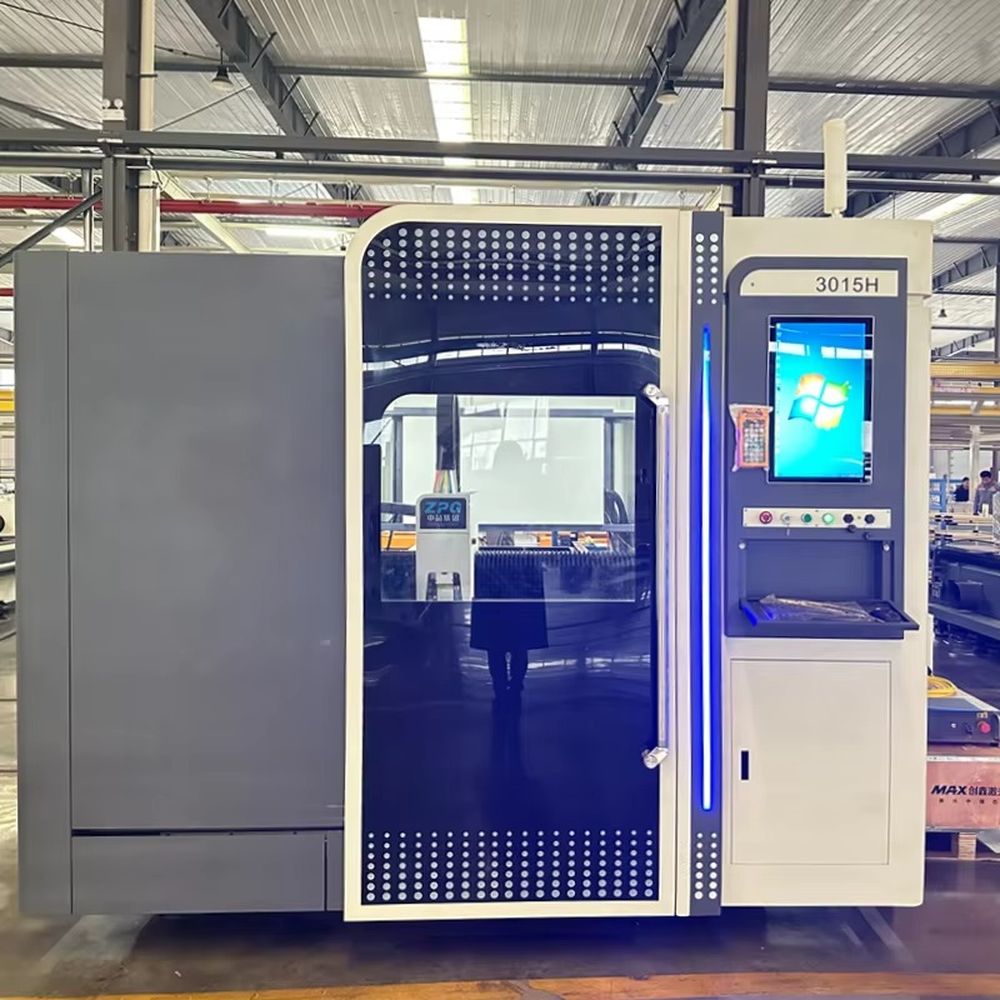Industrial Laser Metal Cutting Machine - ZPG Edelstahl-Industrie-Laser-Schneidemaschine 1000W 2000W 3000W 3015