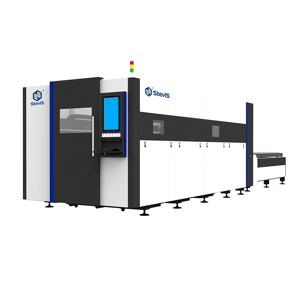 Industrial Laser Metal Cutter - Industrielle 6000W Faserlaser-Schneidemaschine mit Servomotor für