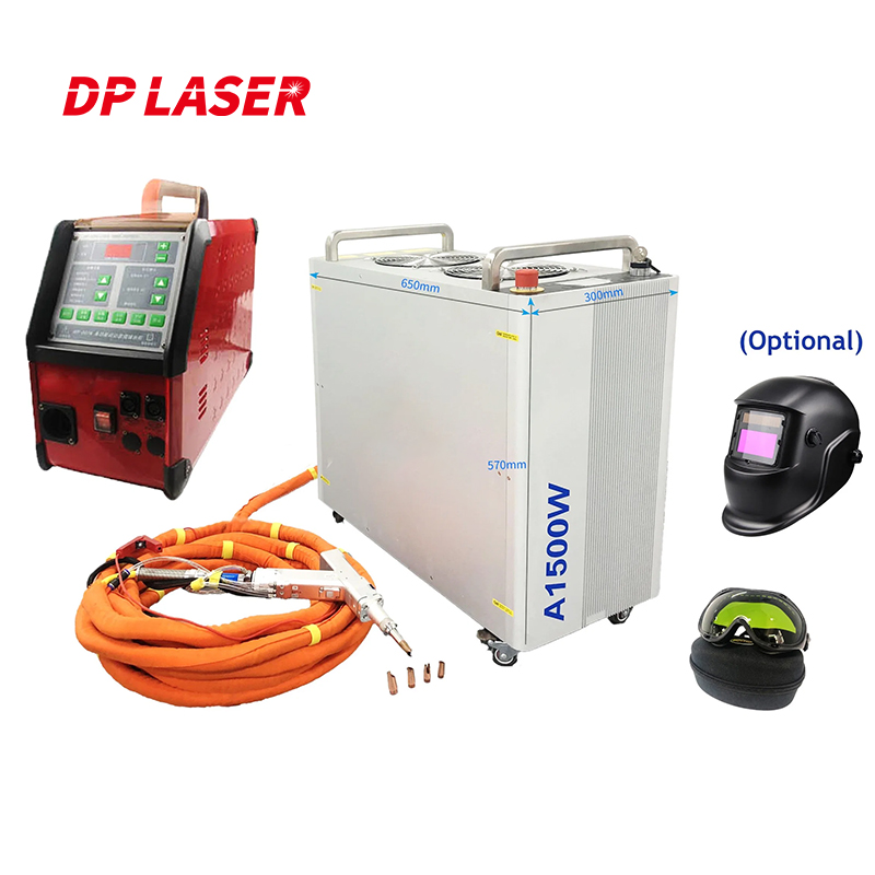 Handheld Laser Welding Machine - MINI Luftgekühlte Tragbare Handgehaltene Faserlaser-Schweißmaschine 1500W