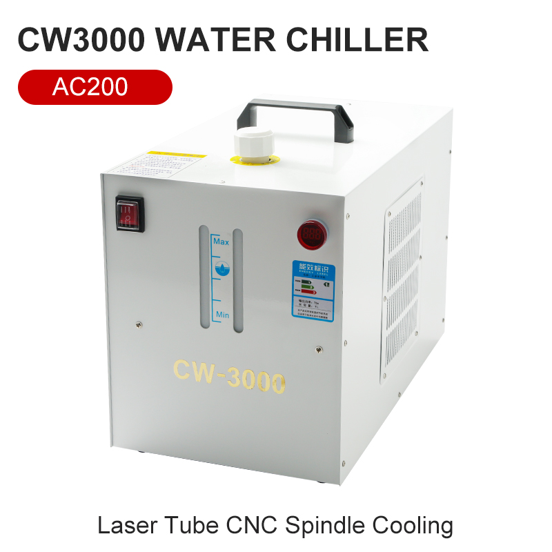 Laser Chiller Water Cooler - Industriekühler CW-3000 9L Lasergravurkühler Pyrolyse Industrieller