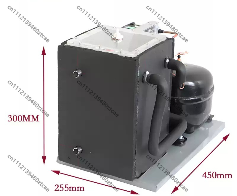 Laser Chiller Water Cooler - 5L Kompressor-Wasserkühler Zirkulationskühler für Sauerstoffkammer Medizinische