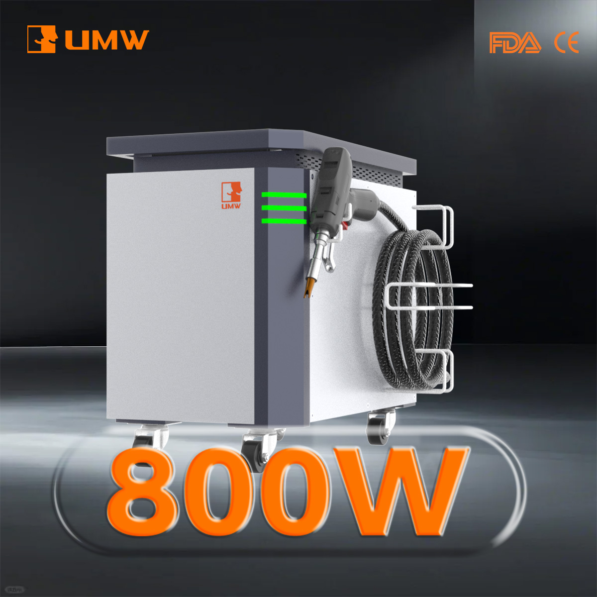 Industrial Laser Metal Cutting Machine - Handgeführter 800W Faserlaser-Schweißer für Metall, Industrielle