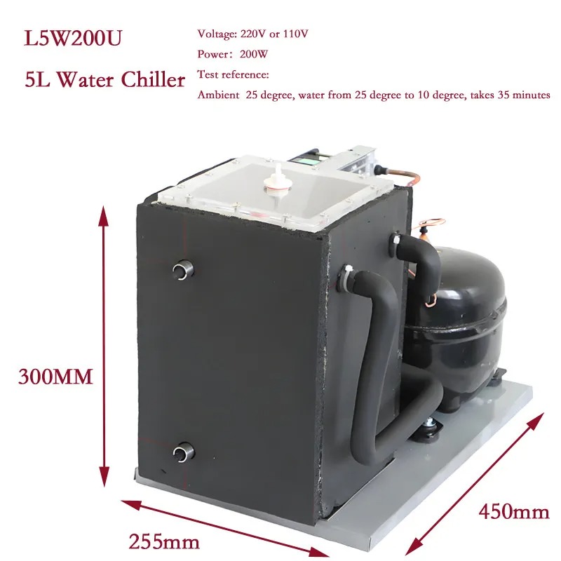 5L Kältemaschine mit Kompresso – Laser Chiller Water Cooler Bewertung und Preis