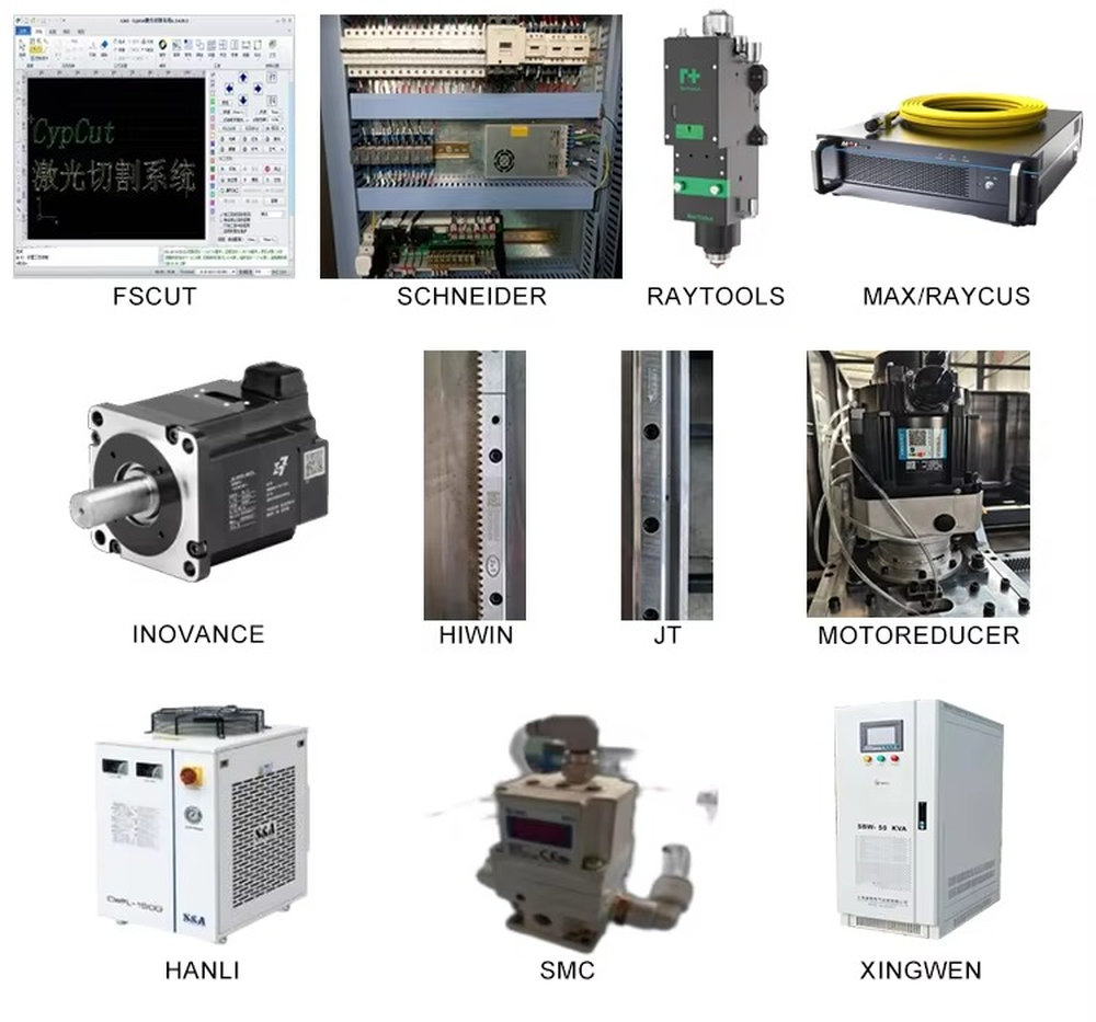 Hochleistungs-Faserlaserschnei – Industrial Laser Metal Cutter Bewertung und Preis