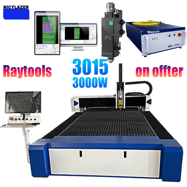 3000W Faserlaser-Schneidemasch – Industrial Laser Metal Cutter Bewertung und Preis